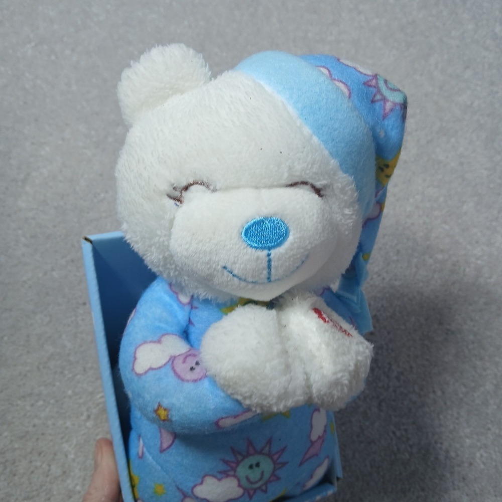 Midwood Brands, LLC Bedtime Blue Pj Prayer Bear Baby Gift NO SOUND Unisex Toy